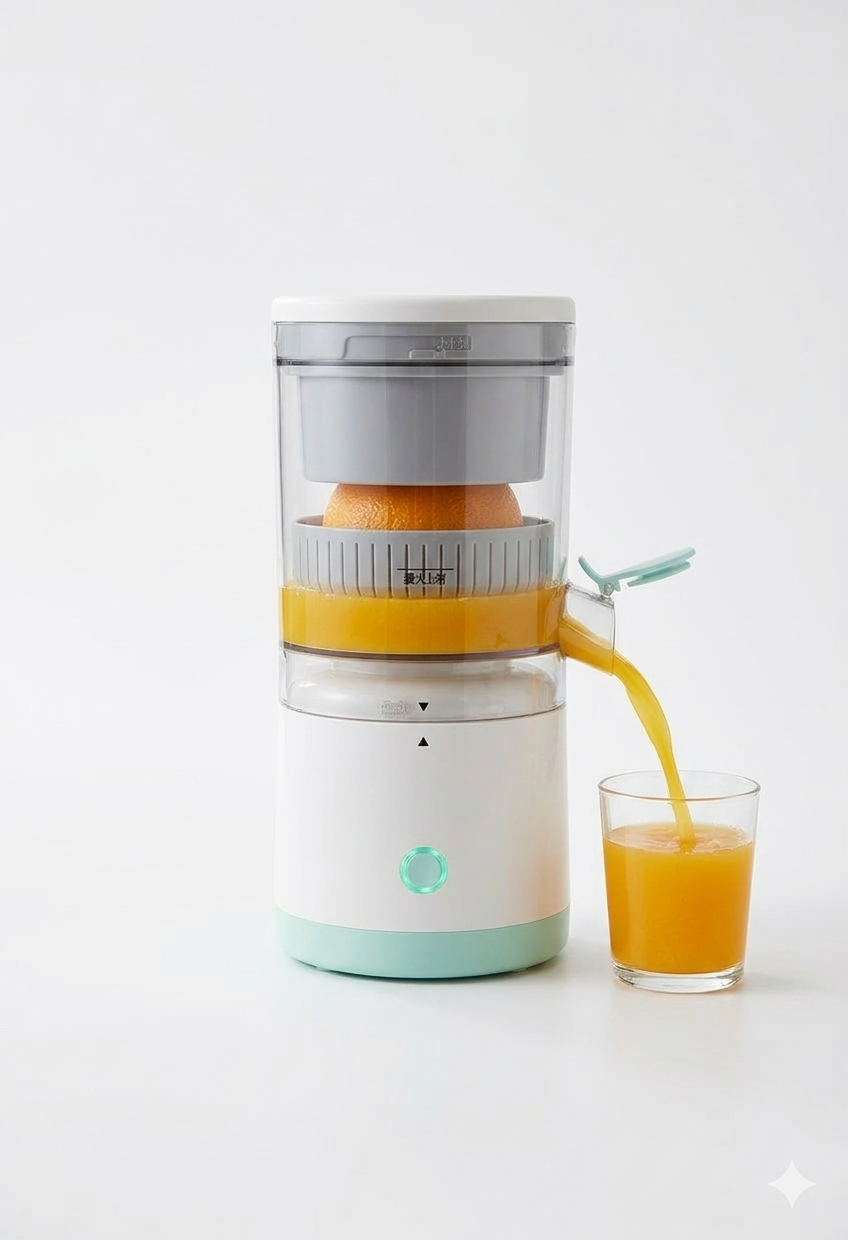 Eléctrico de Cítricos – Jugo Natural Fresco en Segundos