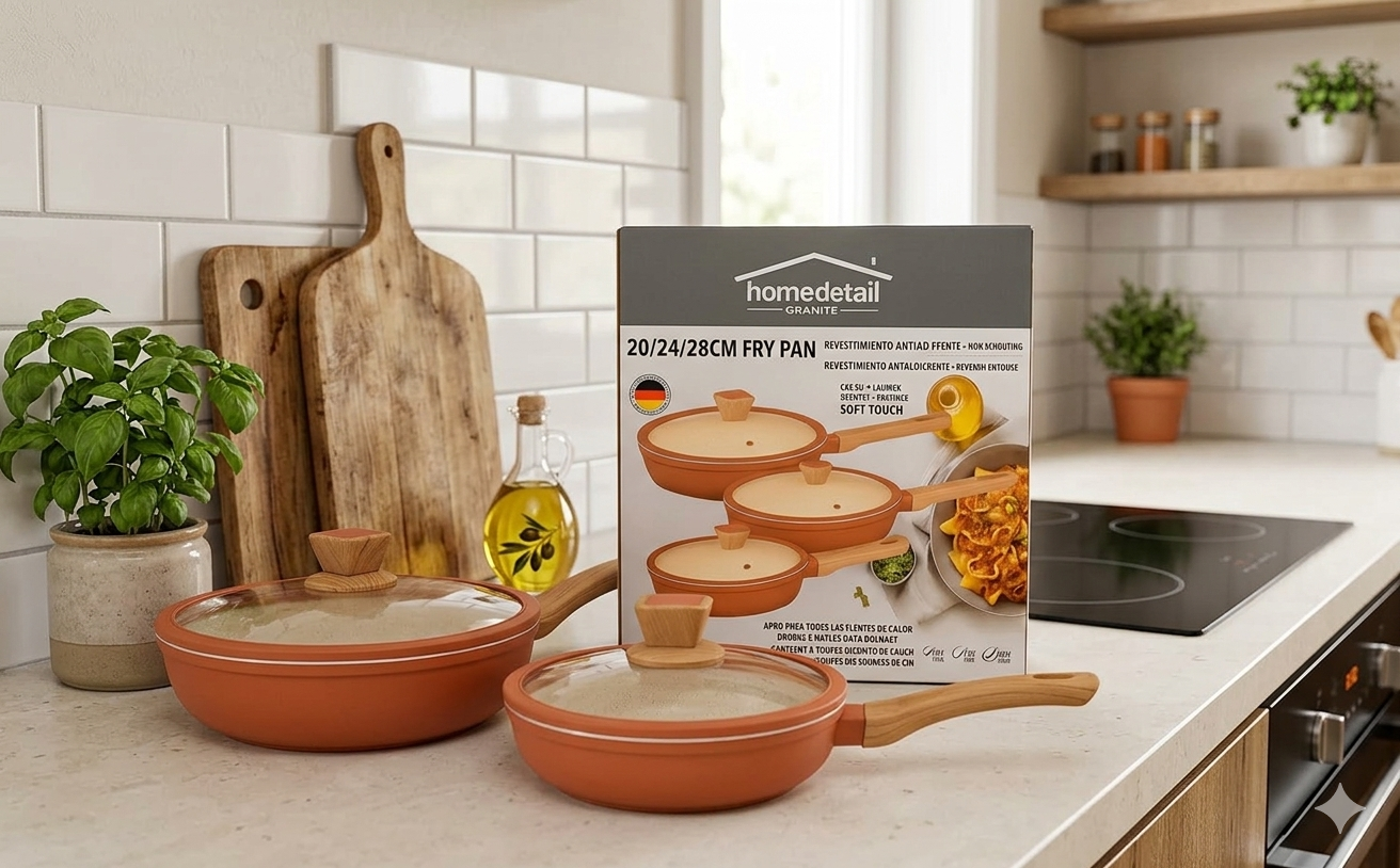 Set de Sartenes Antiadherentes