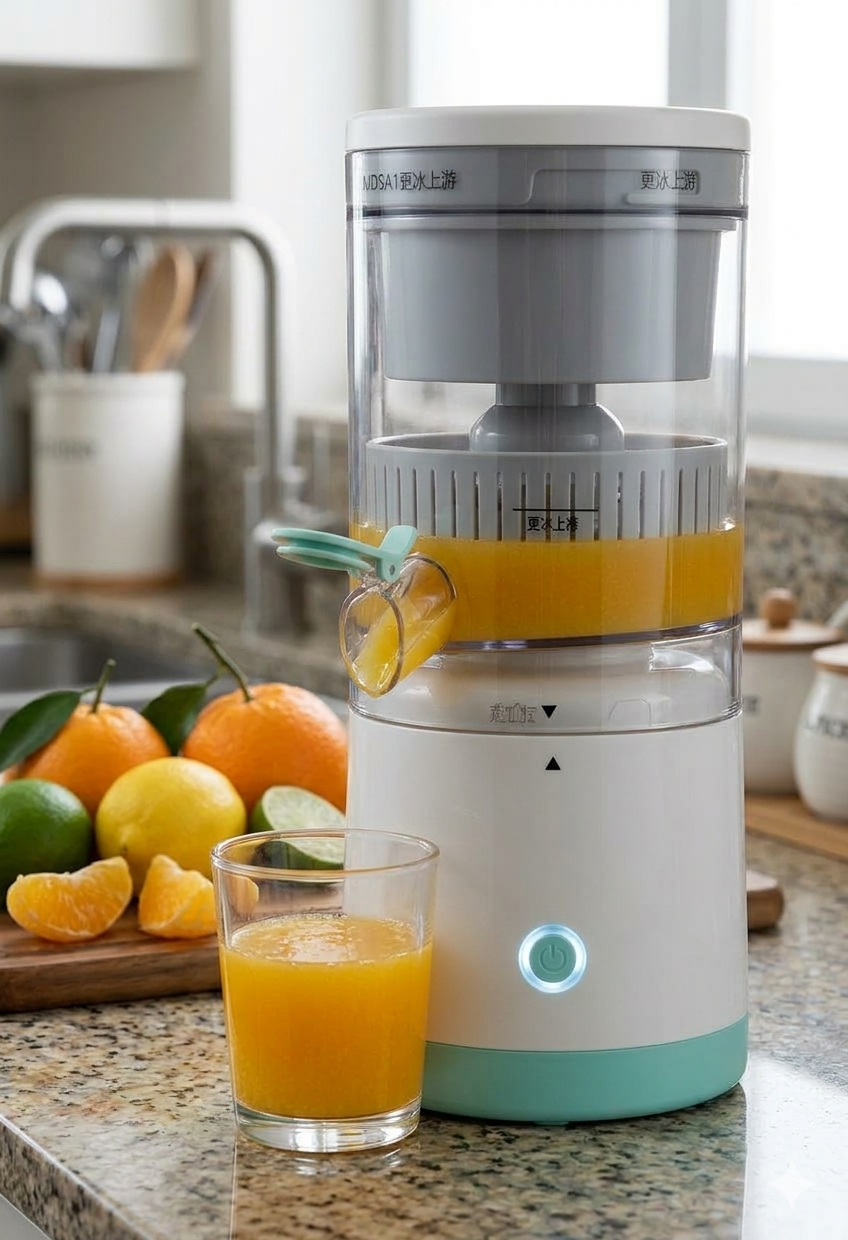 Eléctrico de Cítricos – Jugo Natural Fresco en Segundos